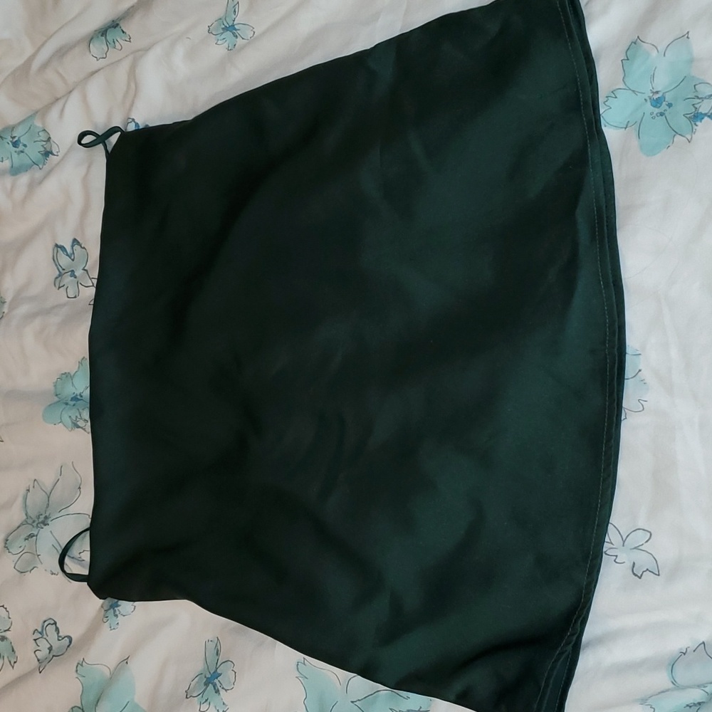 Dark green Satin Cami Sz XS/2 - Picture 2 of 6